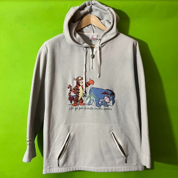XL‎ Disney Winnie the Pooh Eeyore Tigger zip hoodie - Picture 1 of 5